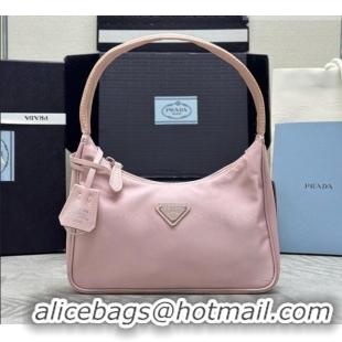 New Design Prada Re-Nylon Re-Edition 2000 Mini-bag 1NE515 Pink/Silver 2026