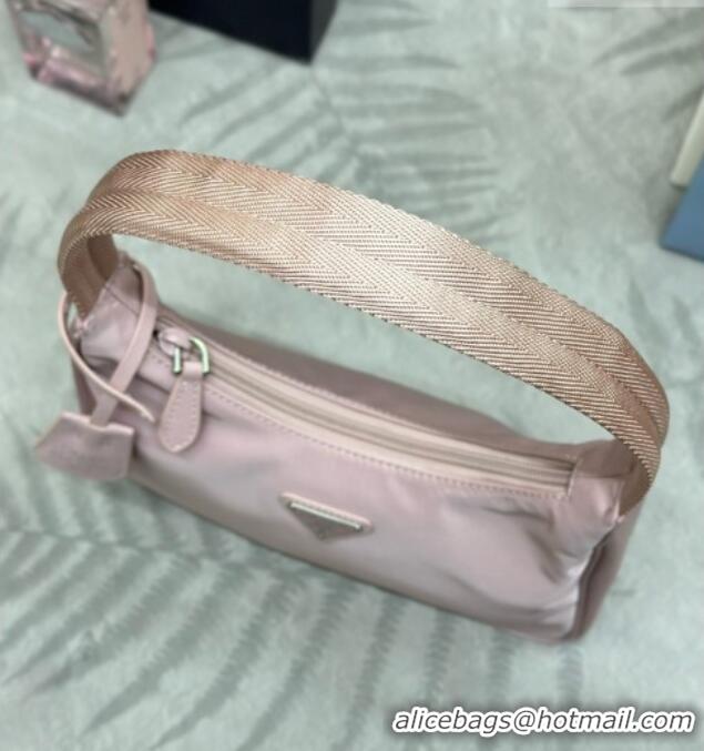 New Design Prada Re-Nylon Re-Edition 2000 Mini-bag 1NE515 Pink/Silver 2026