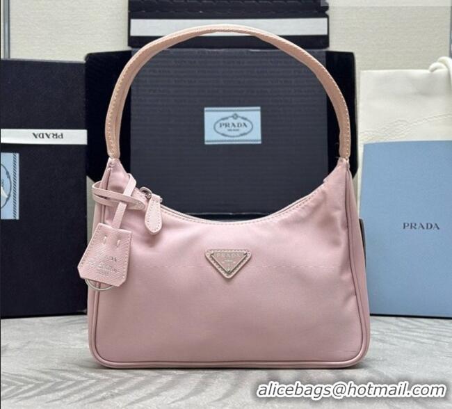 New Design Prada Re-Nylon Re-Edition 2000 Mini-bag 1NE515 Pink/Silver 2026