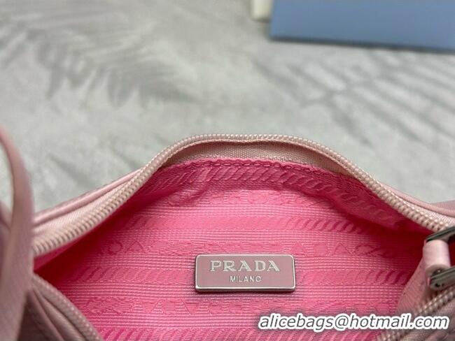 New Design Prada Re-Nylon Re-Edition 2000 Mini-bag 1NE515 Pink/Silver 2026