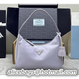 Shop Promotional Prada Re-Nylon Re-Edition 2000 Mini-bag 1NE515 Light Purple/Silver 2026