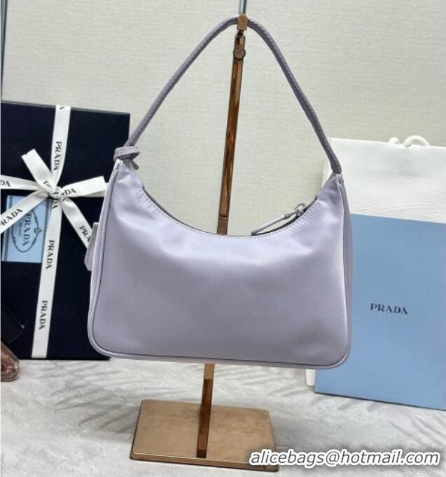 Shop Promotional Prada Re-Nylon Re-Edition 2000 Mini-bag 1NE515 Light Purple/Silver 2026