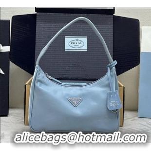 Best Product Prada Re-Nylon Re-Edition 2000 Mini-bag 1NE515 Blue/Silver 2026