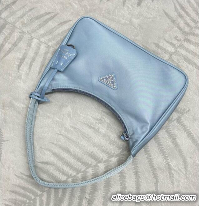 Best Product Prada Re-Nylon Re-Edition 2000 Mini-bag 1NE515 Blue/Silver 2026