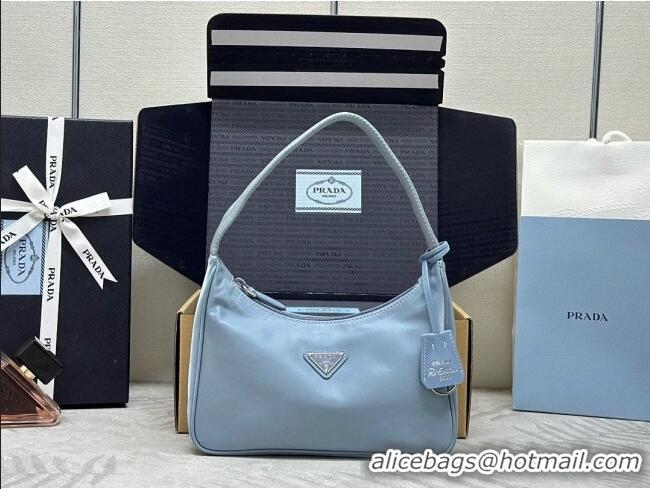 Best Product Prada Re-Nylon Re-Edition 2000 Mini-bag 1NE515 Blue/Silver 2026
