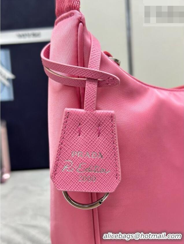 Grade Quality Prada Re-Nylon Re-Edition 2000 Mini-bag 1NE515 Pink/Silver 2026