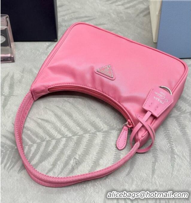 Grade Quality Prada Re-Nylon Re-Edition 2000 Mini-bag 1NE515 Pink/Silver 2026