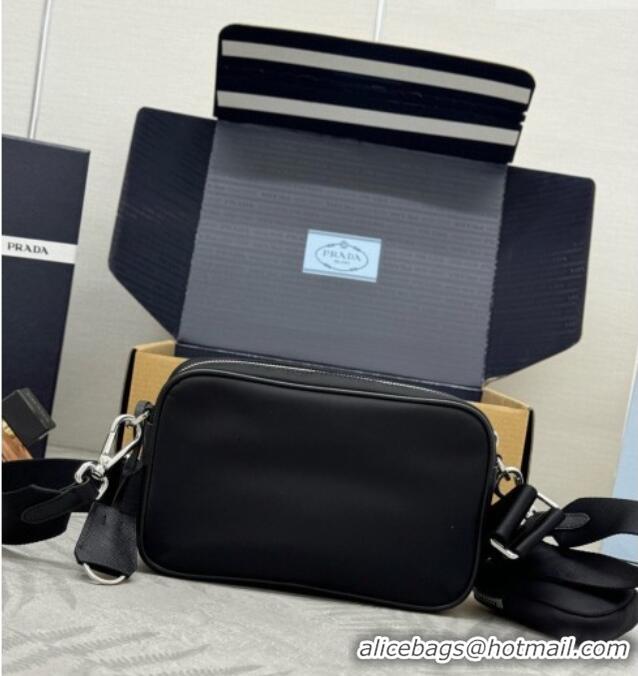 Best Quality Prada Re-Nylon Mini Shoulder Bag 1BH226 Black 2026
