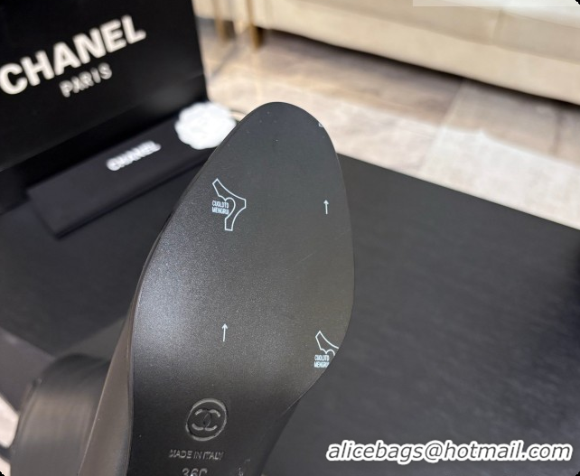 Most Popular Chanel High Boots in Smooth Calfskin CH090936 Black 2026