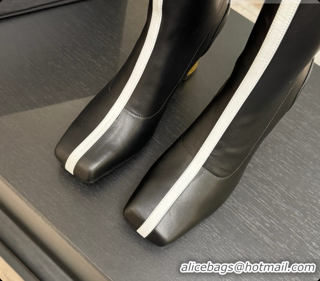 Best Grade Chanel High Boots in Smooth Calfskin 8.5cm Heel CH090947 Black 2026