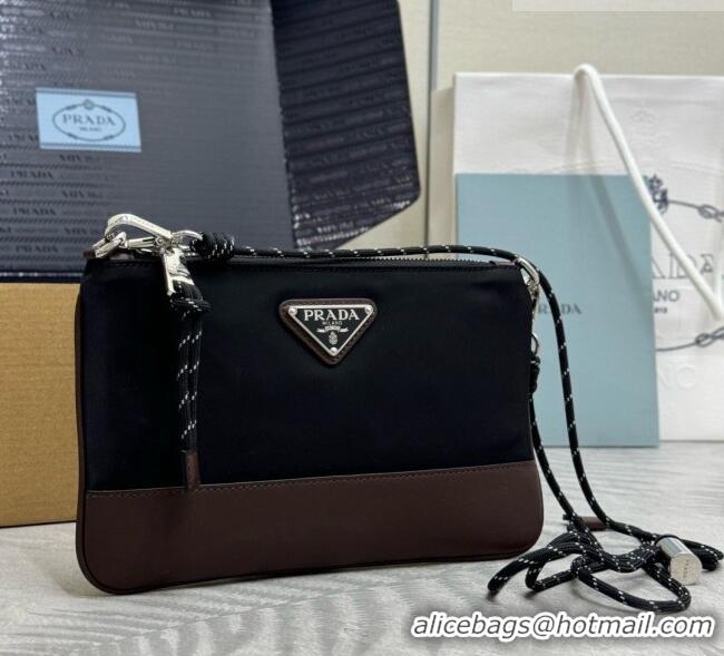 Buy Discount Prada Speedrock Re-Nylon Smartphone Case 2ZT073 Black 2026