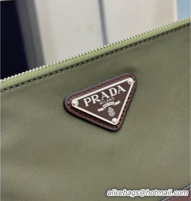 New Fashion Prada Speedrock Re-Nylon Smartphone Case 2ZT073 Green 2026