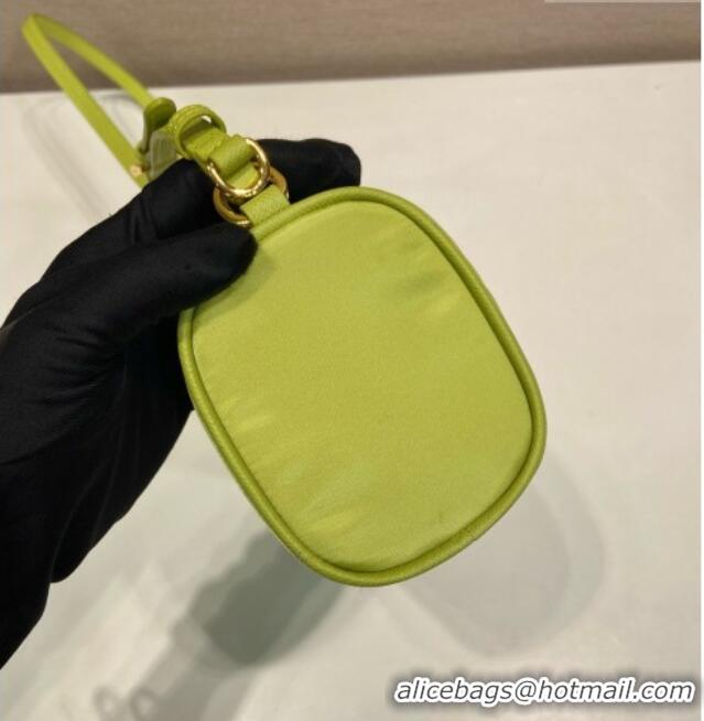 Cheapest Prada Re-Nylon Pouch Mini Bag 1NE058 Green 2026