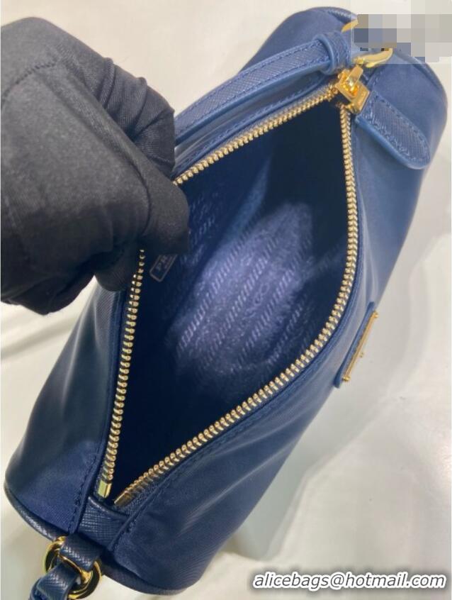 Spot Bulk Prada Re-Nylon Pouch Mini Bag 1NE058 Blue 2026