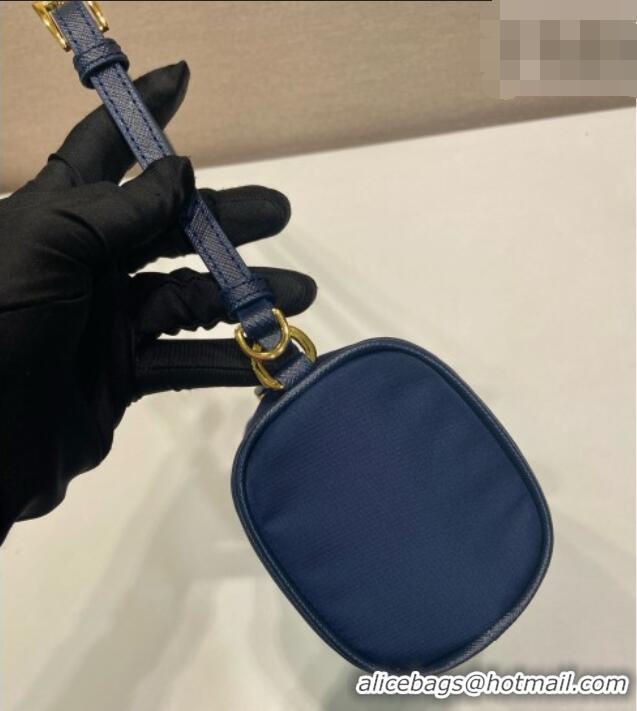 Spot Bulk Prada Re-Nylon Pouch Mini Bag 1NE058 Blue 2026