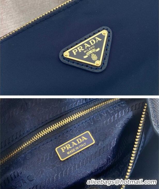 Spot Bulk Prada Re-Nylon Pouch Mini Bag 1NE058 Blue 2026