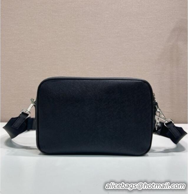 Top Grade Prada Nappa Leather Pouch Bag 1MS017 Black 2026