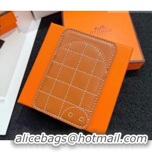 Classic Specials Hermes MagSafe Card Holder H0317 Brown/Turtle 2026