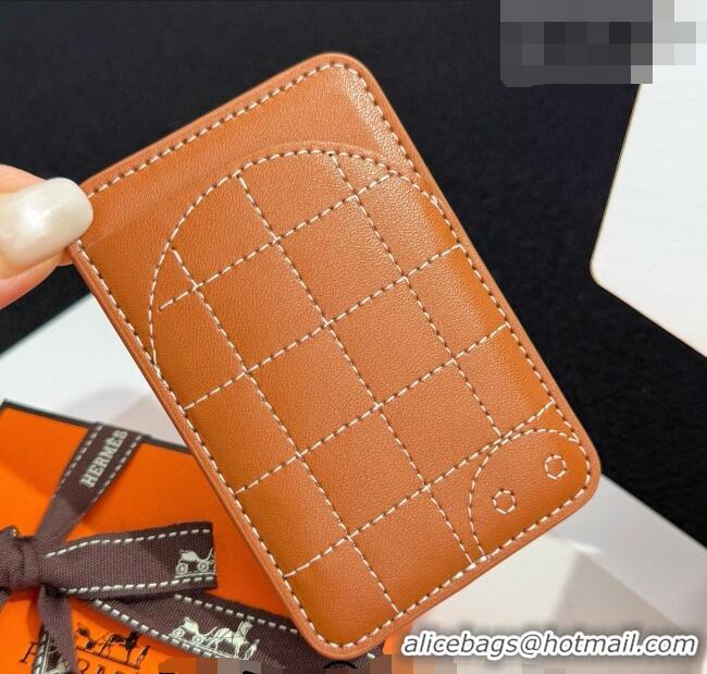 Classic Specials Hermes MagSafe Card Holder H0317 Brown/Turtle 2026