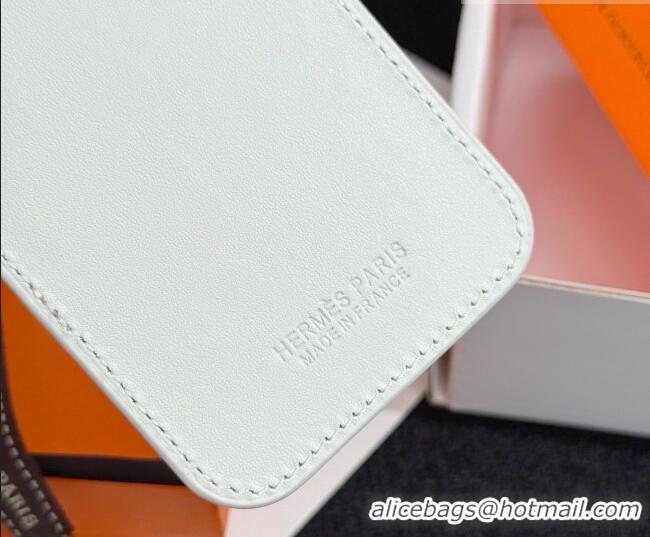 Top Grade Hermes MagSafe Card Holder H0317 Horse/White 2026