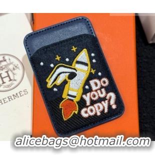 Best Grade Hermes MagSafe Card Holder 0317 "Rocket " 2026