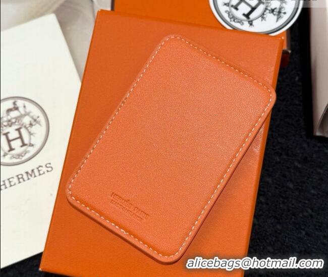 Good Taste Hermes MagSafe Card Holder 0317 Horse/Orange 2026