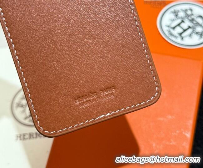 Original Cheap Hermes MagSafe Card Holder 0317 Horse/Brown 2026