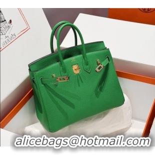 Best Price Hermes Birkin Bag 25cm in Togo Leather 0414 1K Bamboo Green 2026