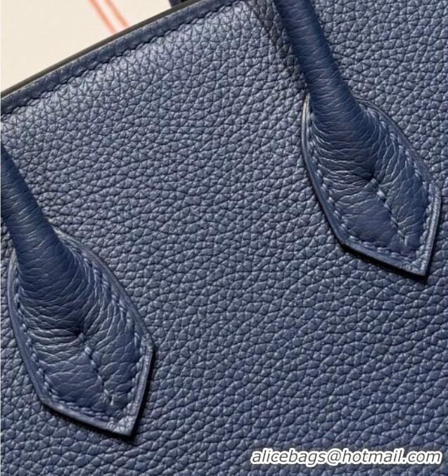 Newly Launched Hermes Birkin Bag 25cm in Togo Leather 0414 73 Saphir Blue 2026