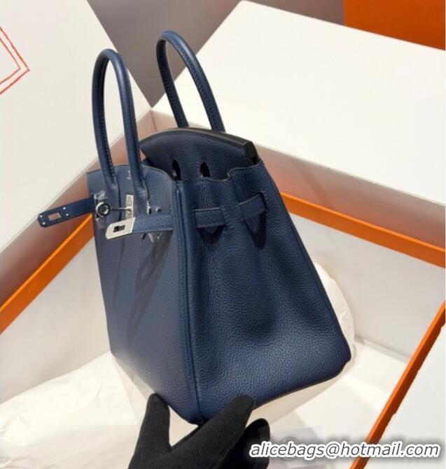 Newly Launched Hermes Birkin Bag 25cm in Togo Leather 0414 73 Saphir Blue 2026