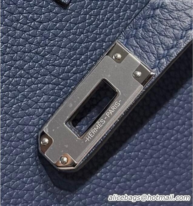 Newly Launched Hermes Birkin Bag 25cm in Togo Leather 0414 73 Saphir Blue 2026