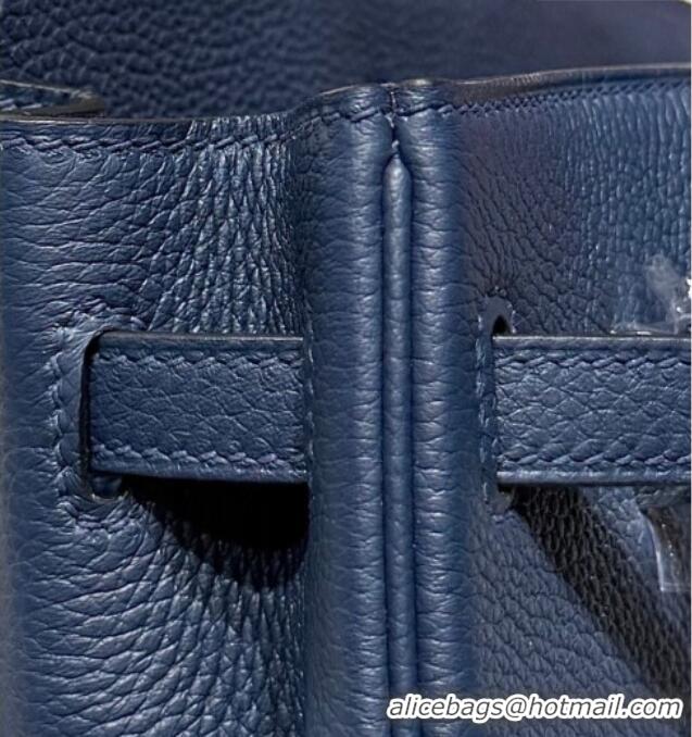 Newly Launched Hermes Birkin Bag 25cm in Togo Leather 0414 73 Saphir Blue 2026