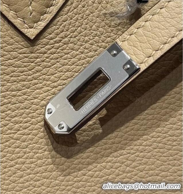 Good Discount Hermes Birkin Bag 25cm in Togo Leather 0414 S2 Trench Grey 2026