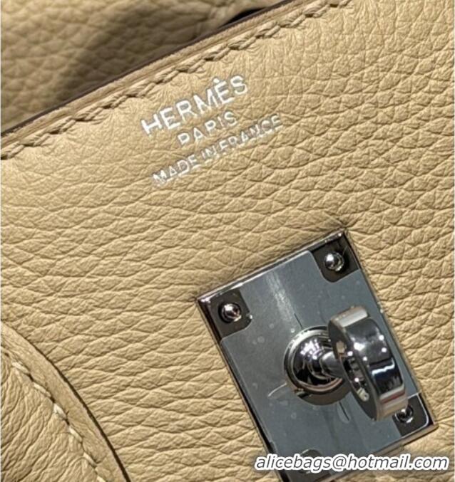 Good Discount Hermes Birkin Bag 25cm in Togo Leather 0414 S2 Trench Grey 2026