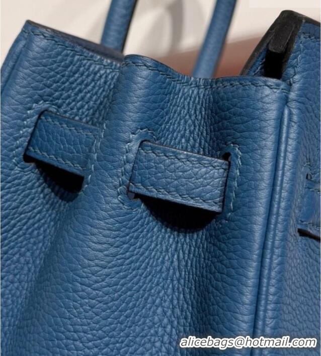 Low Cost Hermes Birkin Bag 25cm in Togo Leather 0414 S4 Deep Blue 2026