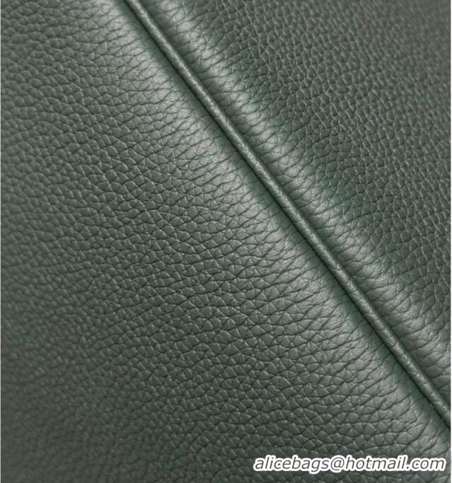 Grade Design Hermes Birkin Bag 25cm in Togo Leather 0414 6O Vert Cypres Green 2026