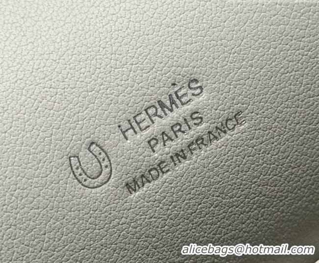 Cheap Hermes Kelly Pochette Swift Bag 22cm in Cow Leather H0414 Black/White Stitching 2026 (Half Handmade)