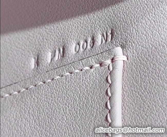 Classic Cheap Hermes Kelly Pochette Swift Bag 22cm in Cow Leather 0414 Dreamy Pink 2026 (Half Handmade)