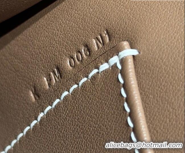 Best Price Hermes Kelly Pochette Swift Bag 22cm in Cow Leather 0414 Elephant Grey/Silver 2026 (Half Handmade)