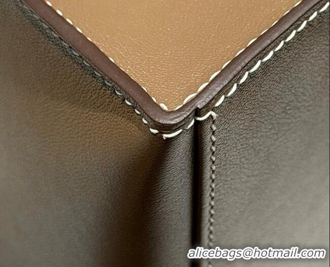 Best Price Hermes Kelly Pochette Swift Bag 22cm in Cow Leather 0414 Elephant Grey/Silver 2026 (Half Handmade)