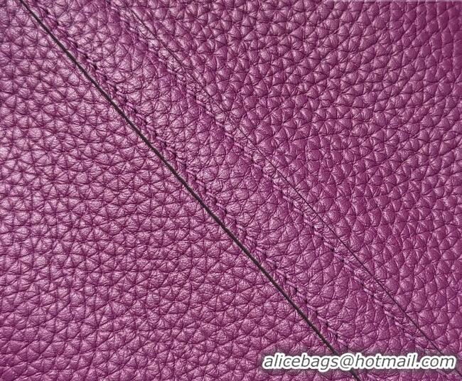 Best Grade Hermes Picotin Lock Mini Bag 18cm in Germany and Clemence TC Leather 4056 P9 Anemone Purple 2026 (Half Handma