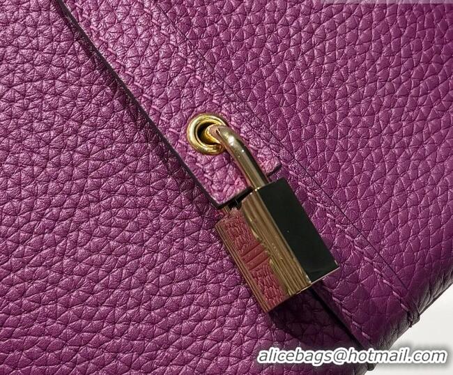 Best Grade Hermes Picotin Lock Mini Bag 18cm in Germany and Clemence TC Leather 4056 P9 Anemone Purple 2026 (Half Handma