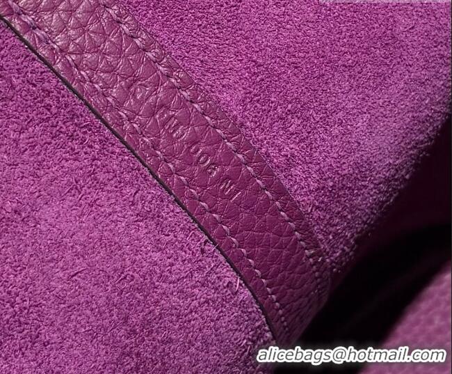 Best Grade Hermes Picotin Lock Mini Bag 18cm in Germany and Clemence TC Leather 4056 P9 Anemone Purple 2026 (Half Handma