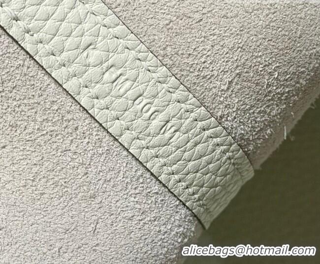Classic Grade Hermes Picotin Lock Mini Bag 18cm in Germany and Clemence TC Leather 4056 Bubble Green 2026 (Half Handmade