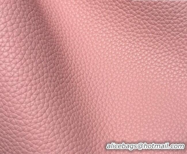 Spot Bulk Hermes Picotin Lock Mini Bag 18cm in Germany and Clemence TC Leather 4056 Rose Sakura Pink 2026 (Half Handmade