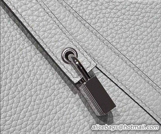 Low Price Hermes Picotin Lock Mini Bag 18cm in Germany and Clemence TC Leather 4053 Brail Blue 2026 (Half Handmade)