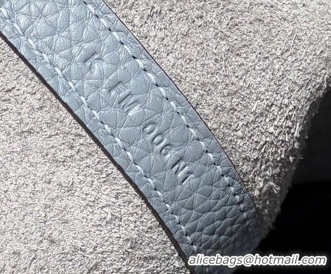 Top Design Hermes Picotin Lock Mini Bag 18cm in Germany and Clemence TC Leather 4056 Linen Blue 2026 (Half Handmade)