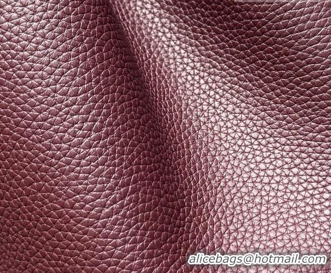 Discount Hermes Picotin Lock Mini Bag 18cm in Germany and Clemence TC Leather 4056 Saddle Red 2026 (Half Handmade)