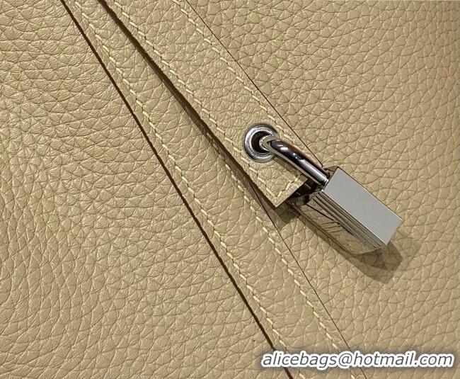 Best Product Hermes Picotin Lock Mini Bag 18cm in Germany and Clemence TC Leather 4056 Coat Grey/Silver 2026 (Half Handm