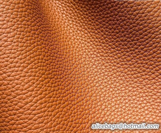 Discount Hermes Picotin Lock Mini Bag 18cm in Germany and Clemence TC Leather 4056 Brown/Gold 2026 (Half Handmade)